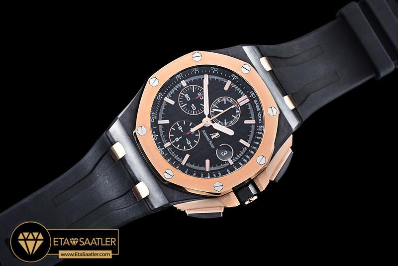 Audemars Piguet Royal Oak Offshore Chronograph Karbon Kasa Pembe